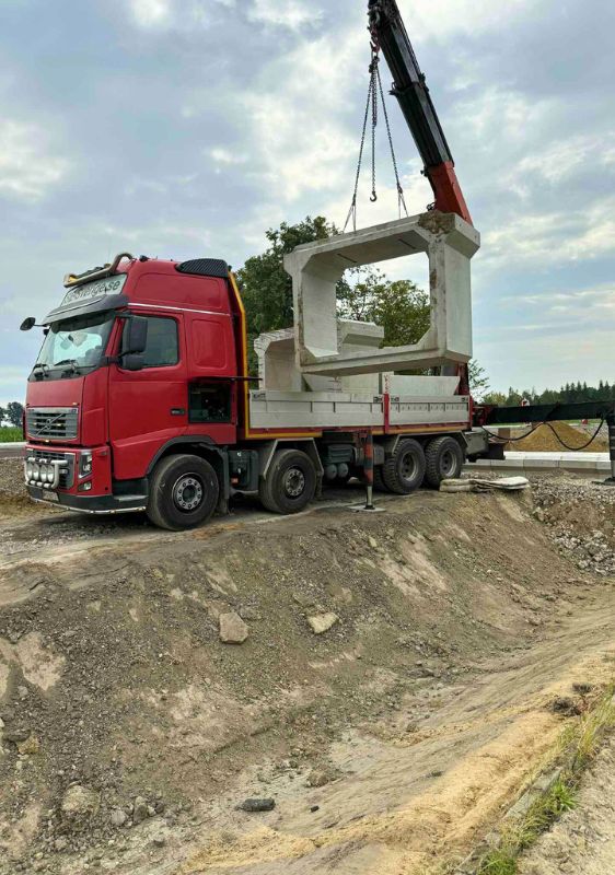 obsługa placów budowy hds transport