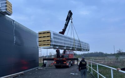 Usługa HDS – przenoszenie płyt konstrukcyjnych 12 m